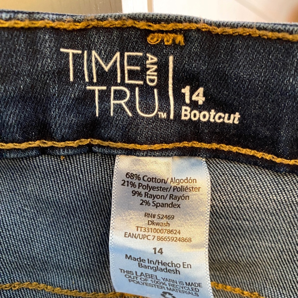 Time and Tru Bootcut Jeans